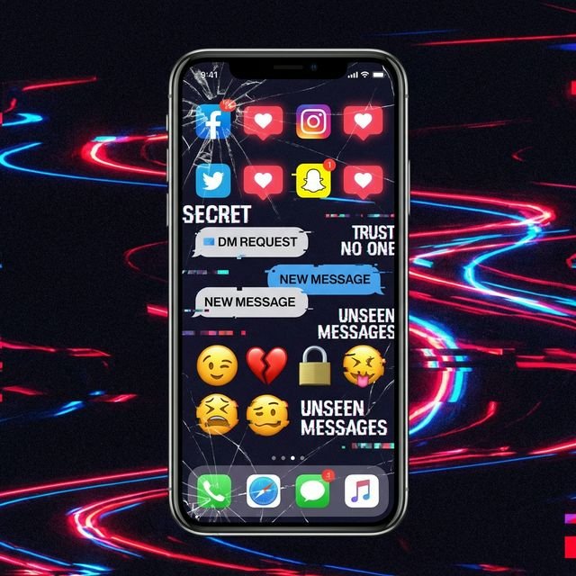 Social media notification and micro-cheating signs